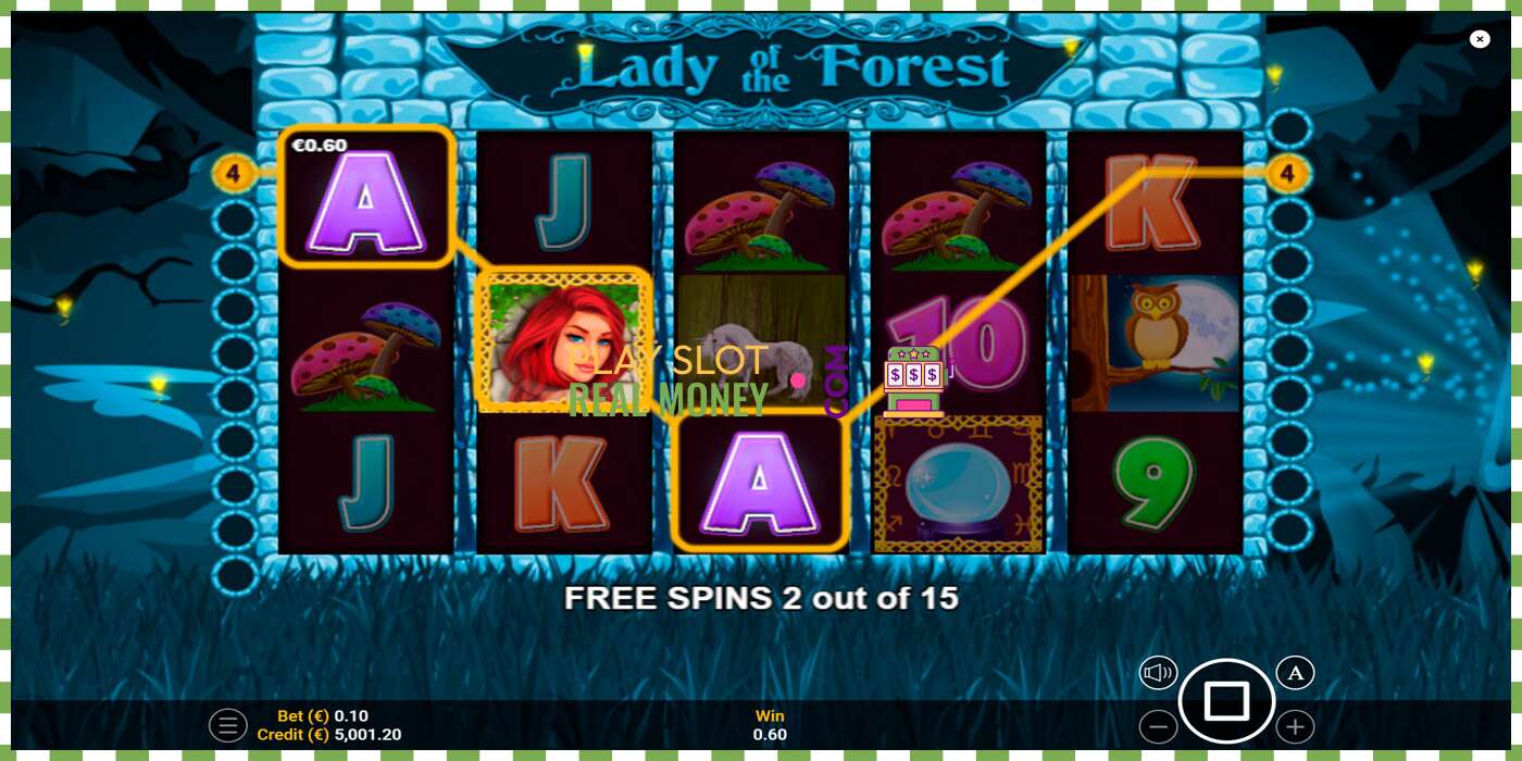 Slot Lady of the Forest for real money, picture - 2