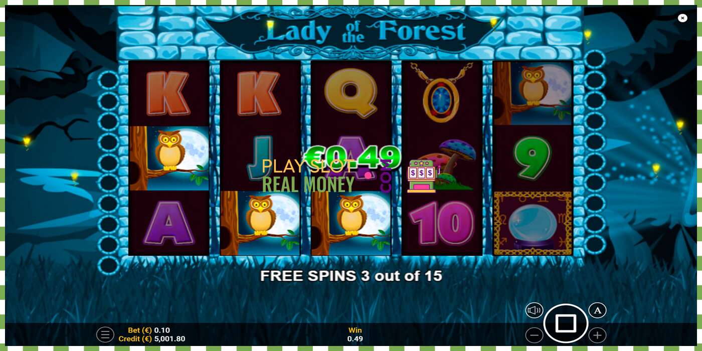 Slot Lady of the Forest for real money, picture - 3