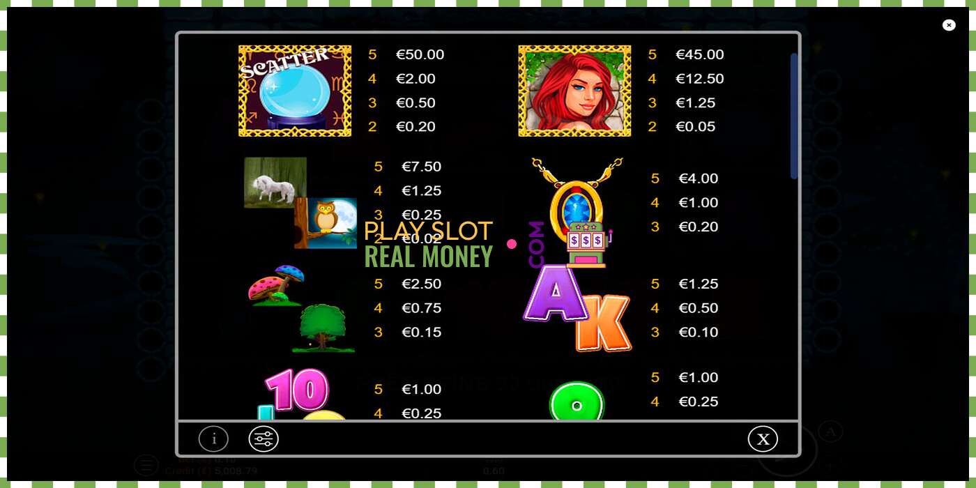 Slot Lady of the Forest for real money, picture - 6