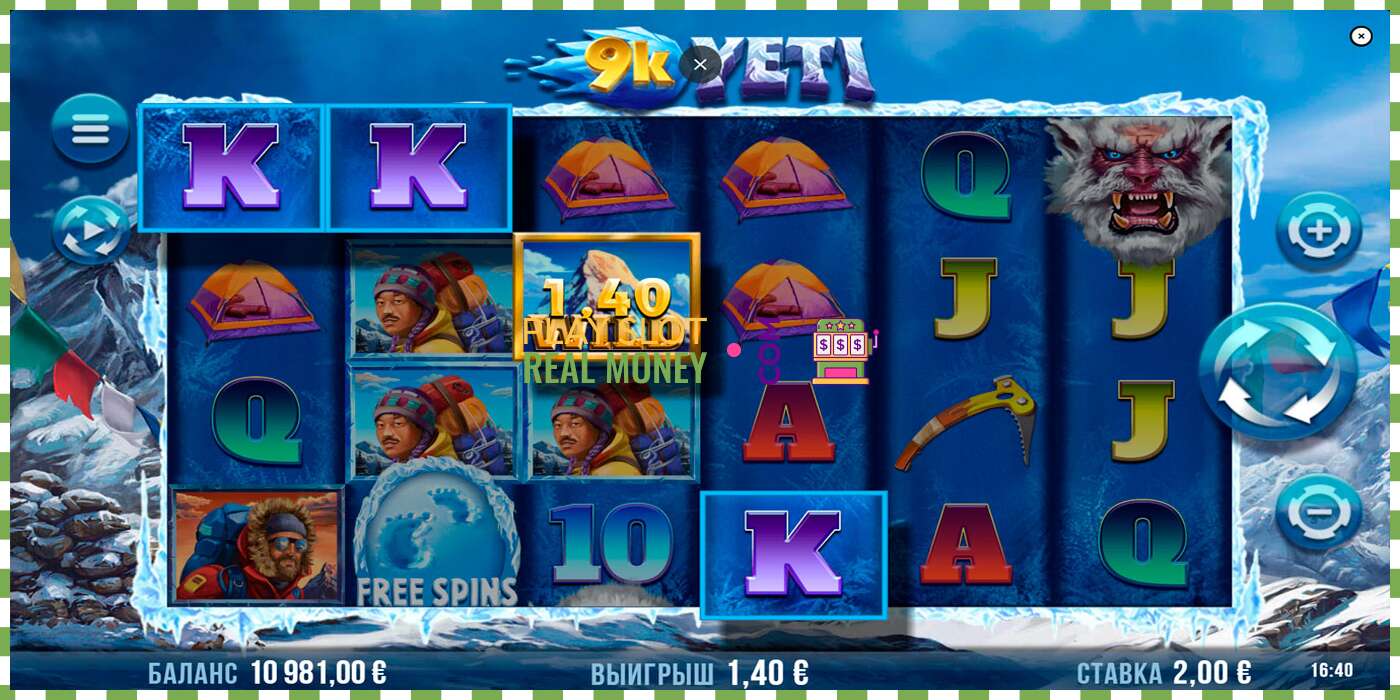 Slot 9k Yeti za skutočné peniaze, obrázok - 2