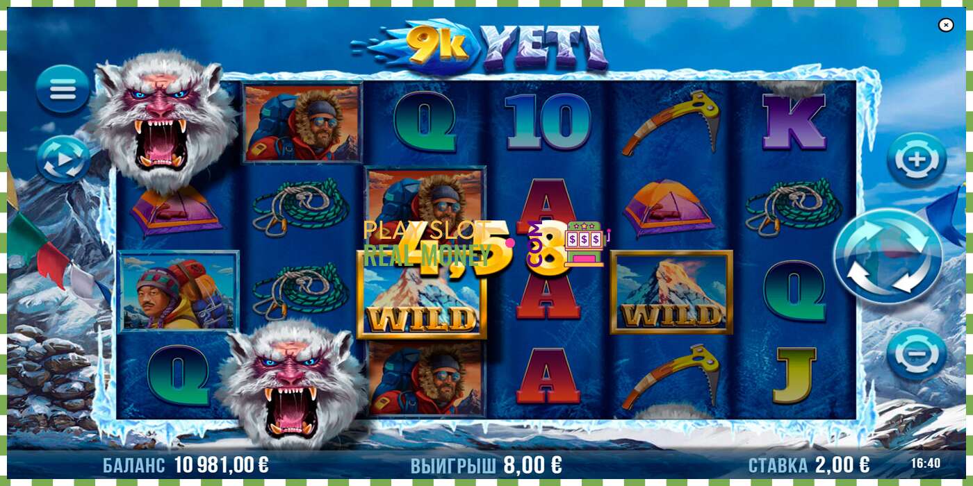 Slot 9k Yeti za skutočné peniaze, obrázok - 3