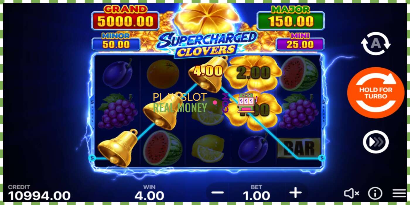 Chỗ Supercharged Clovers: Hold and Win bằng tiền thật, hình ảnh - 2