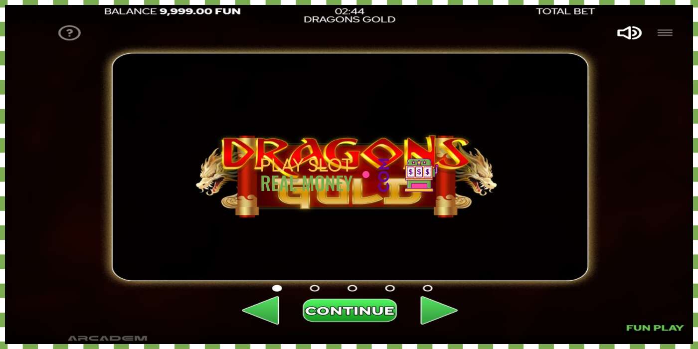 Слот Dragons Gold на реальные деньги, картинка - 1