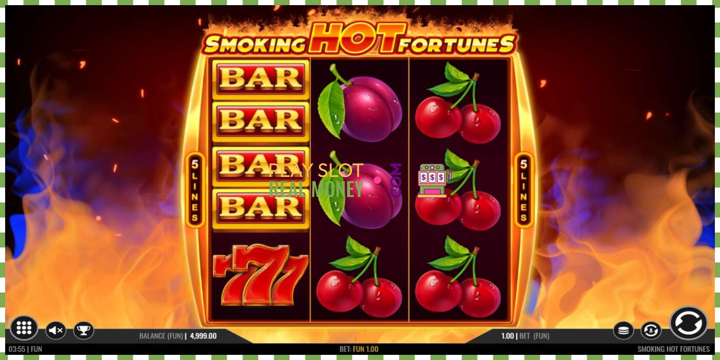 Слот Smoking Hot Fortunes на реальные деньги, картинка - 1