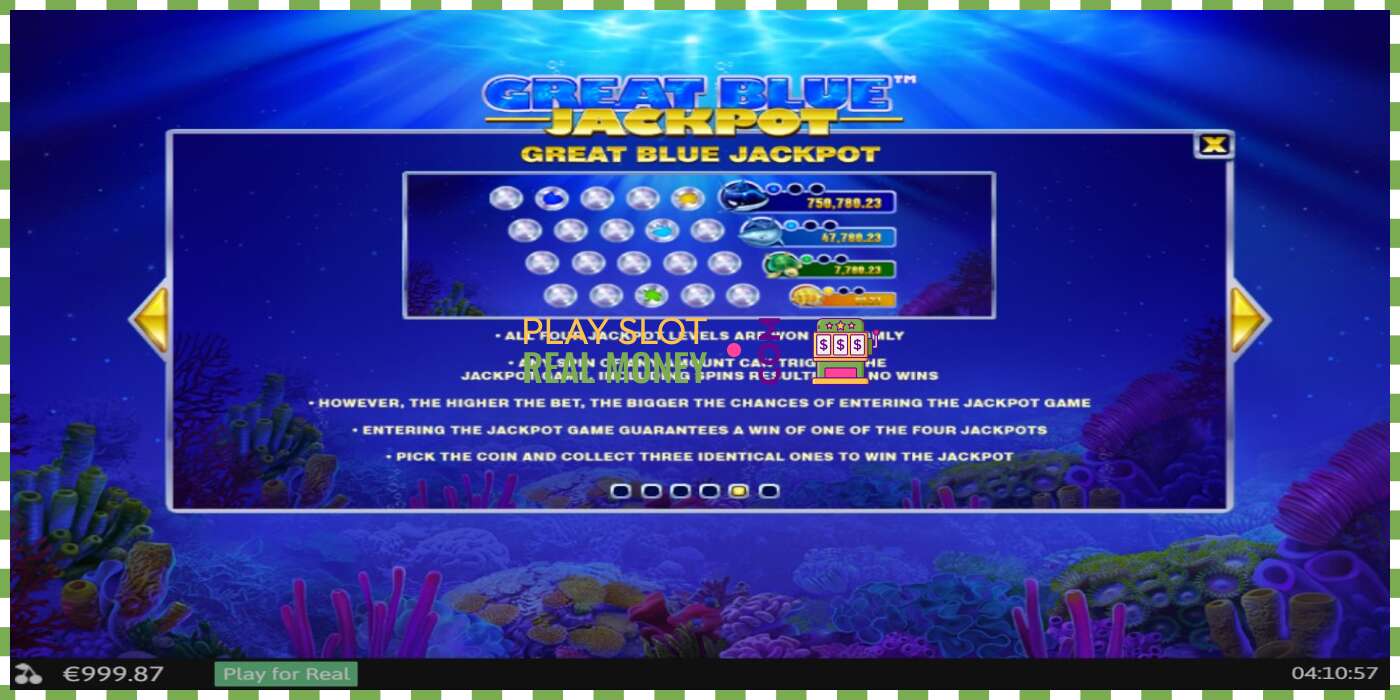 Слот Great Blue Jackpot на реальные деньги, картинка - 7