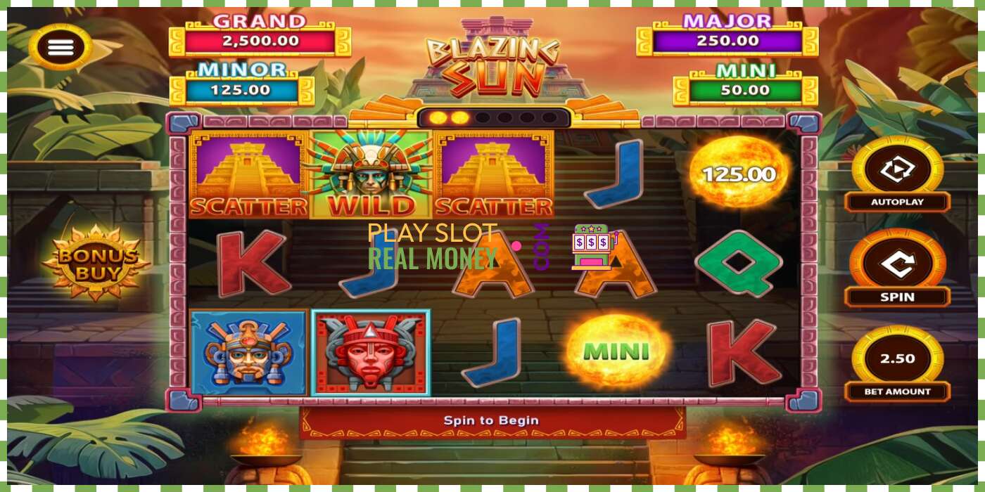 Slot Blazing Sun za skutočné peniaze, obrázok - 1