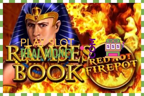 Utor Ramses Book Red Hot Firepot za pravi novac