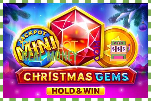 Slots Christmas Gems Hold & Win par īstu naudu