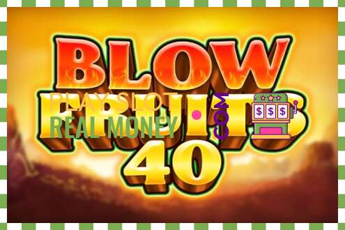 Слот Blow Fruits 40 на реальные деньги