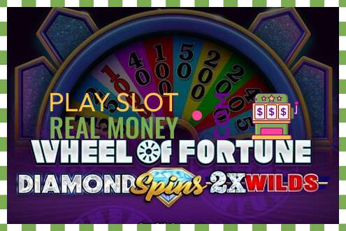 Slots Wheel of Fortune Diamond Spins 2x Wilds par īstu naudu