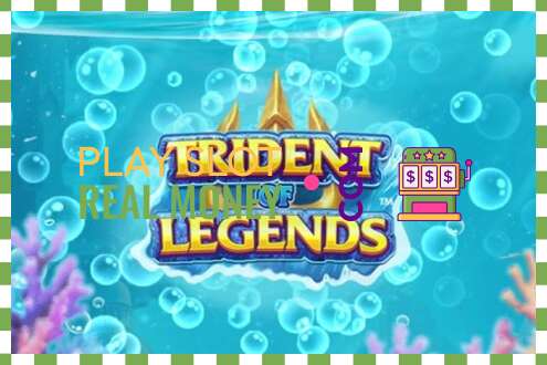 Sliotán Trident of Legends ar airgead fíor