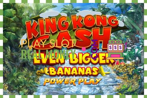 สล็อต King Kong Cash Even Bigger Bananas Power Play เพื่อเงินจริง