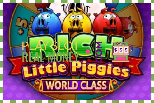 Слот Rich Little Piggies World Class на реальные деньги