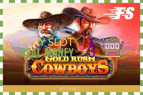 Слот Gold Rush Cowboys на реальные деньги