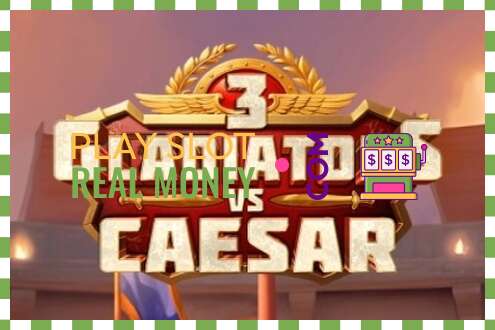 Слот 3 Gladiators Vs Caesar на реальные деньги