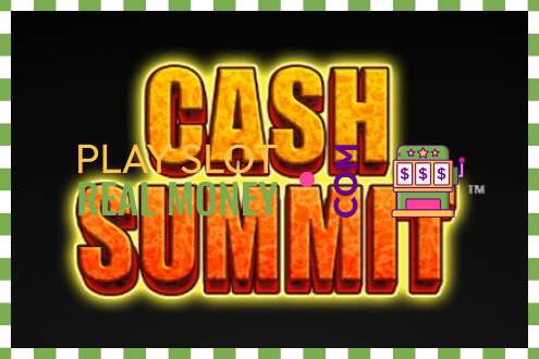 Слот Cash Summit на реальные деньги