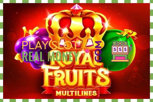 חָרִיץ Royal Fruits Multilines לכסף אמיתי