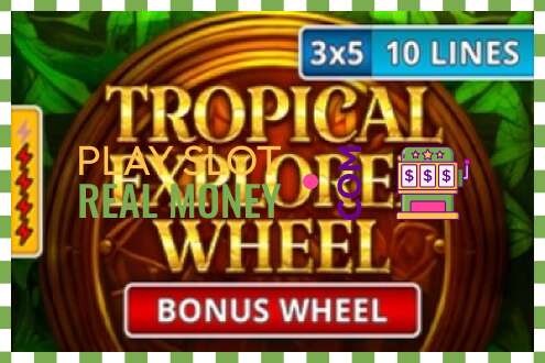 Spår Tropical Explorer Wheel för riktiga pengar