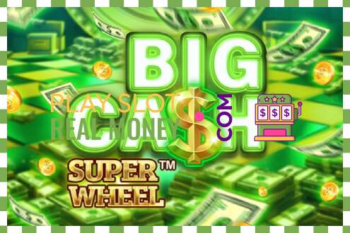 Slot Big Cash Super Wheel za skutočné peniaze