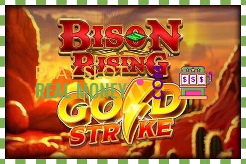 Scanalatura Bison Rising Gold Strike per soldi veri