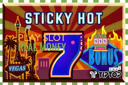 Scanalatura Sticky Hot per soldi veri