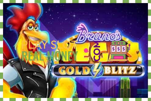 Scanalatura Brunos Vegas Gold Blitz per soldi veri