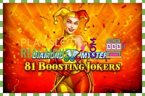 Reža Diamond Mystery - 81 Boosting Jokers za pravi denar