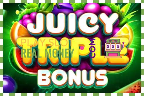 فتحة Juicy Triple Bonus مقابل المال الحقيقي