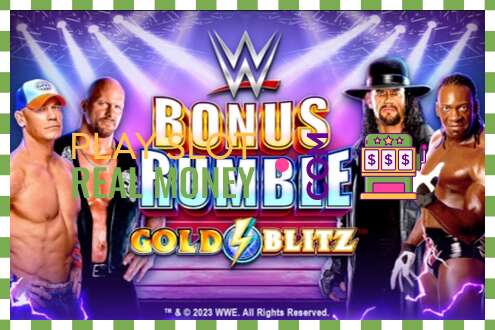 Slot WWE Bonus Rumble Gold Blitz por dinheiro de verdade