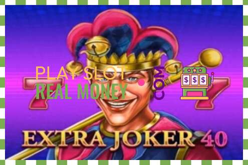 Slot Extra Joker 40 чыныгы акча үчүн