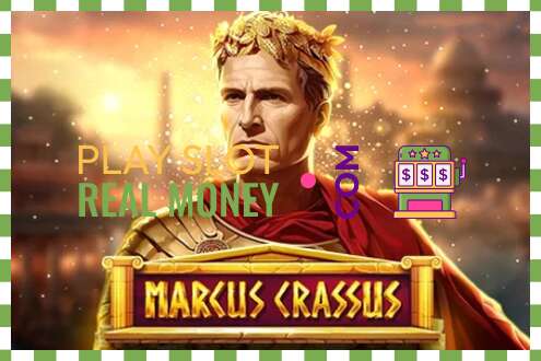 슬롯 Marcus Crassus 진짜 돈을 위해