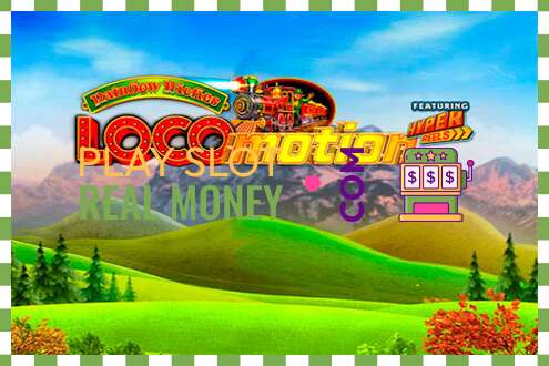 Слот Rainbow Riches Locomotion на реальные деньги