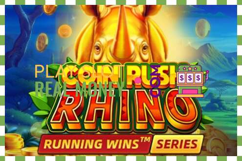 Yanayopangwa Coin Rush Rhino kwa pesa halisi