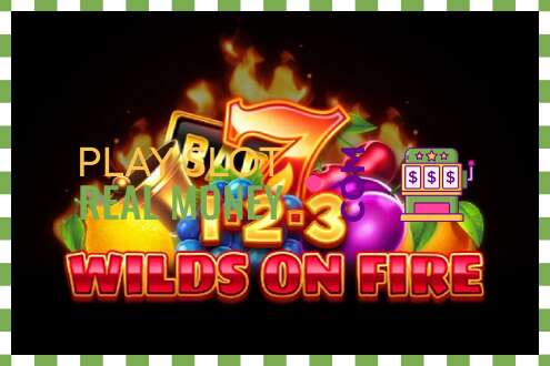 Slot 1-2-3 Wilds on Fire por diñeiro real